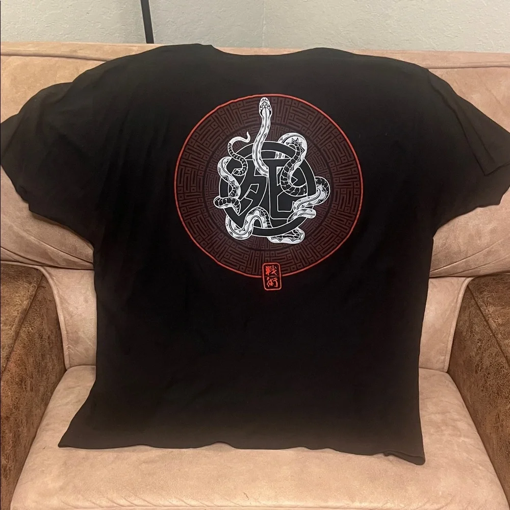 Iron Maiden Black Samurai Graphic Tee - Picture 4 of 4